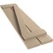 Ekena Millwork Rustic Two Board Spaced Board-n-Batten Rough Cedar Faux Wood Shutters w/Z-Board, 11 1/2W x 60H, PR SHUBSZ11X60RCPR - alternate 17